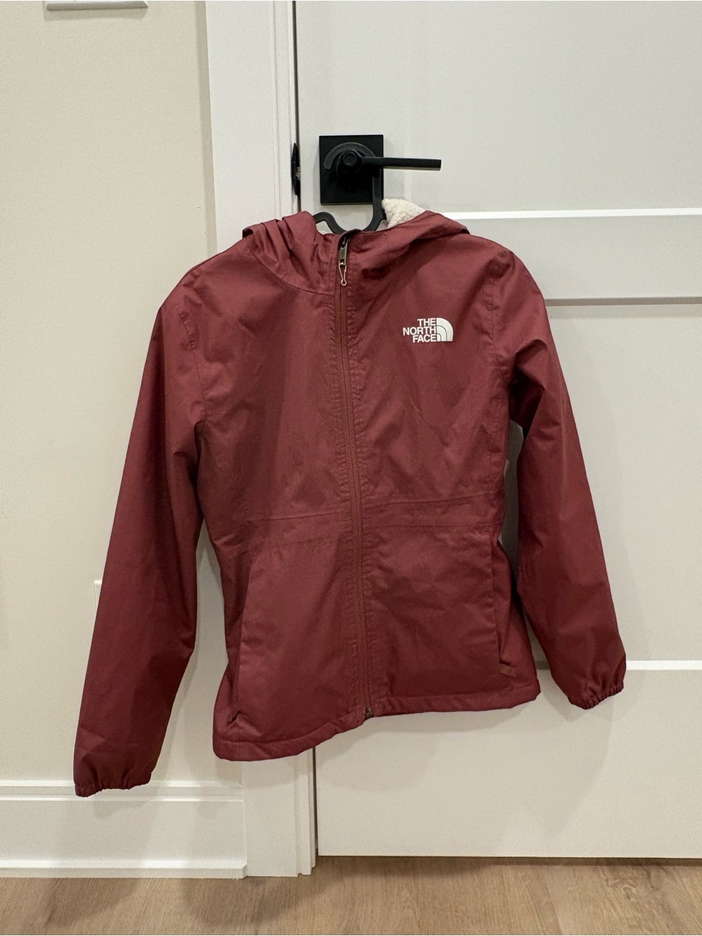 The North Face Kids Maroon Hooded Jacket